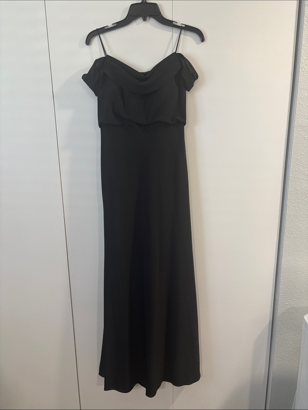 Jenny Yoo Sabine black bridesmaids dress